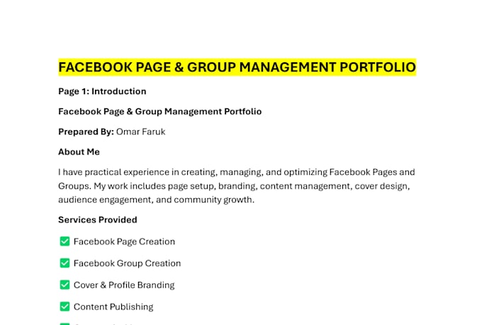 manage your facebook page and group professionally
